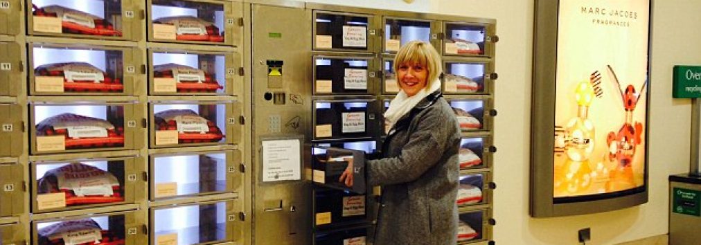 Buy trays of potatoes, eggs and greens … from a VEGETABLE vending machine