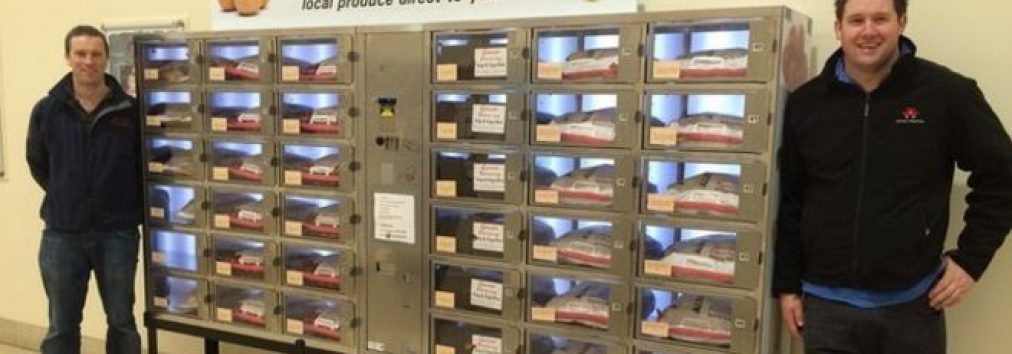 Vegetable vending machine unveiled at Dundee centre