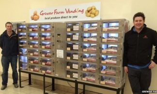 Vegetable vending machine unveiled at Dundee centre